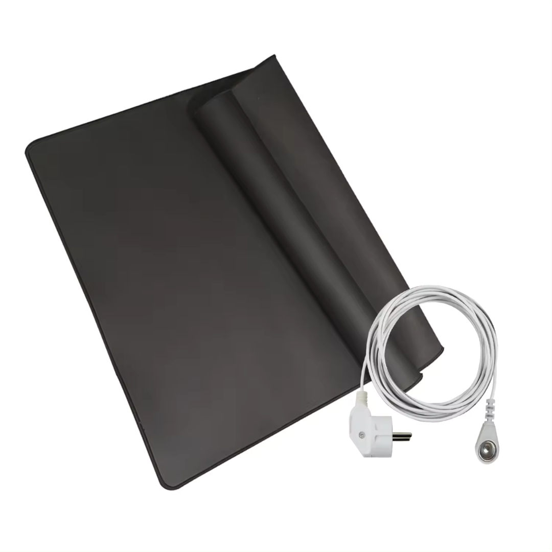 Grounding Earthing Feet Mat - UK Plug - Sleep Aid - Silver Threads