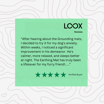 Grounding Earthing Feet Mat - UK Plug - Sleep Aid - Silver Threads